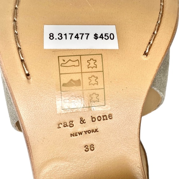 🧣HP🧣NIB Rag & Bone Drea Boot In Mauve Velvet, 36/6 - Picture 14 of 16